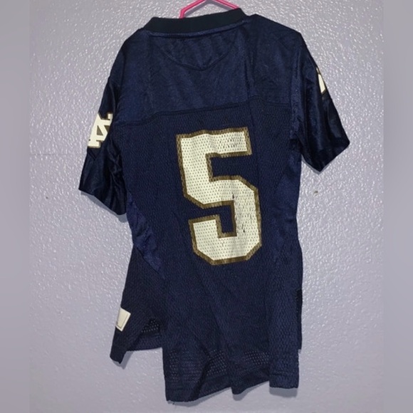 NFL Adidas Norte Dame mesh short sleeve football jersey - Picture 3 of 4